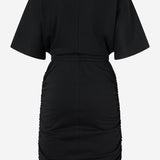 ABITO IN COTONE CON CINTURA 106909 A3ARZ99 PINKO 