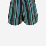 PANTALONI CORTI IN COTONE CON MOTIVO A RIGHE 106991 A3CHSD3 PINKO 