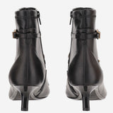 STIVALETTI GLORIA IN MISTO PELLE CON CINTURINI DECORATIVI SD0493 P003Z99 PINKO 