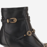 STIVALETTI GLORIA IN MISTO PELLE CON CINTURINI DECORATIVI SD0493 P003Z99 PINKO 