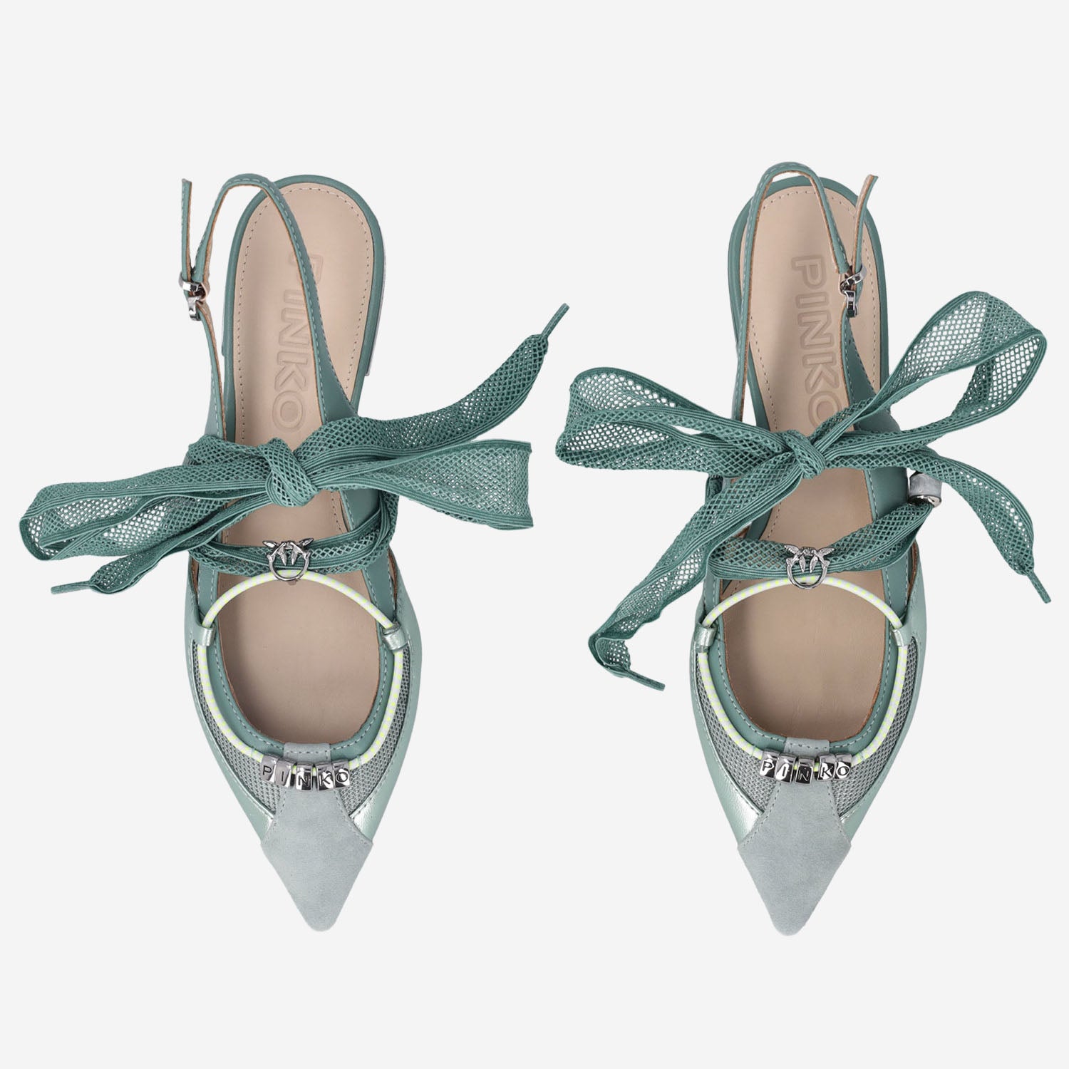 BALLERINE SLINGBACK CON LACCI SD0547 P003T14 PINKO 