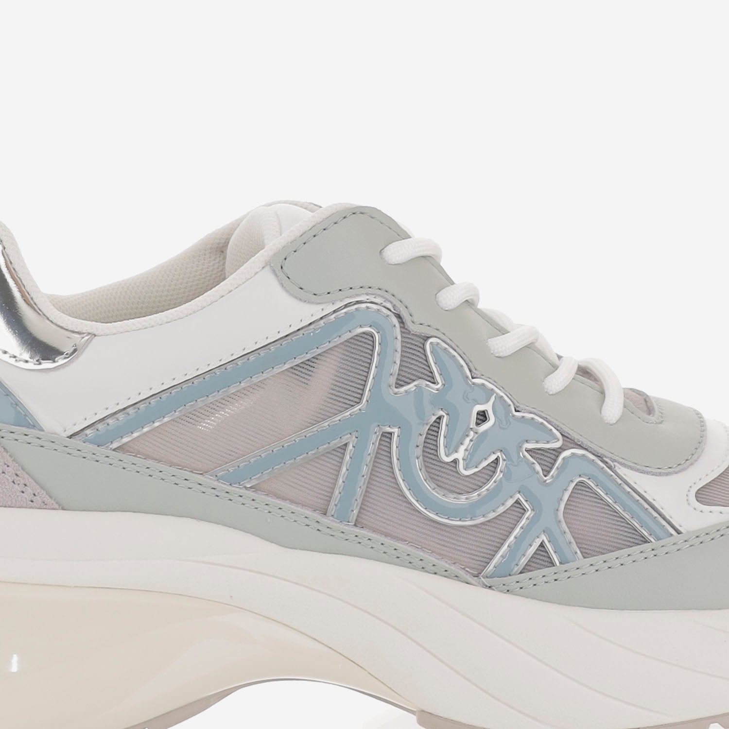 SNEAKERS ARIEL IN MISTO PELLE CON LOGO SS0135 P142Z90 PINKO 