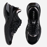SNEAKERS ARIEL IN MISTO PELLE CON LOGO SS0135 P142Z99 PINKO 