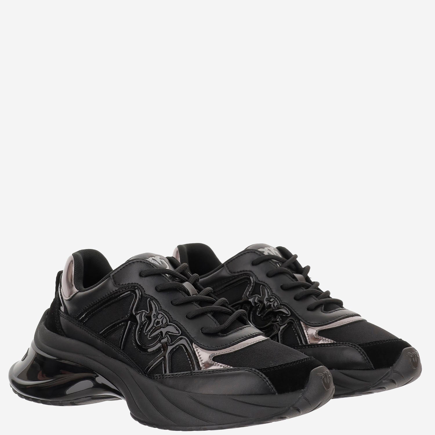 SNEAKERS ARIEL IN MISTO PELLE CON LOGO SS0135 P142Z99 PINKO 