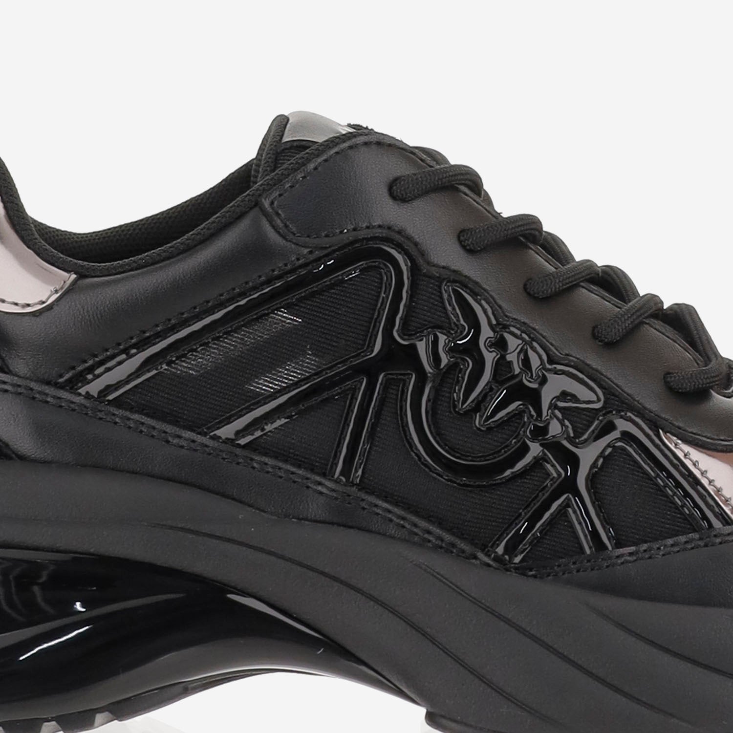 SNEAKERS ARIEL IN MISTO PELLE CON LOGO SS0135 P142Z99 PINKO 