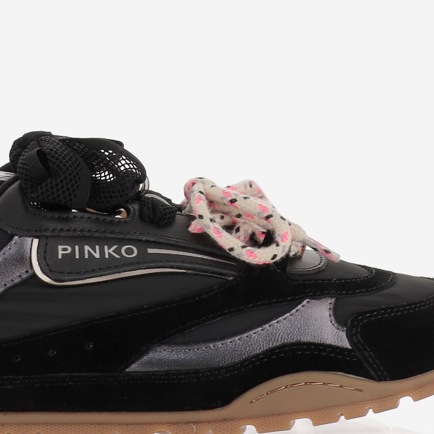 SNEAKERS YULIA CON LACCI BICOLORE SS0185 P076Z99 PINKO 