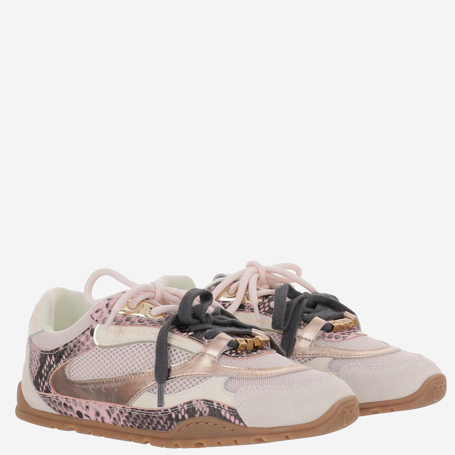 SNEAKERS YULIA CON LACCI BICOLORE SS0185 P148O99 PINKO 