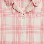 Abito in cotone e lino 312A11968 001 POLO RALPH LAUREN KIDS 