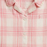 Abito in cotone e lino 312A11968 001 POLO RALPH LAUREN KIDS 