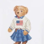 T-SHIRT POLO BEAR IN JERSEY DI COTONE 312A98403 001 POLO RALPH LAUREN KIDS 