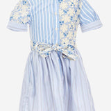Abito fantasie patch in cotone 312B22047 001 POLO RALPH LAUREN KIDS 