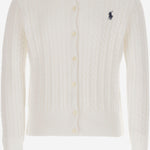 CARDIGAN IN COTONE CON LOGO 313543047 064 POLO RALPH LAUREN KIDS 