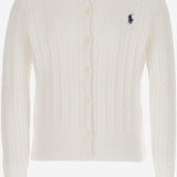 CARDIGAN IN COTONE CON LOGO 313543047 064 POLO RALPH LAUREN KIDS 