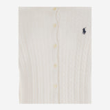 CARDIGAN IN COTONE CON LOGO 313543047 064 POLO RALPH LAUREN KIDS 