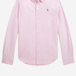 CAMICIA IN COTONE CON LOGO 313929954 002 POLO RALPH LAUREN KIDS 