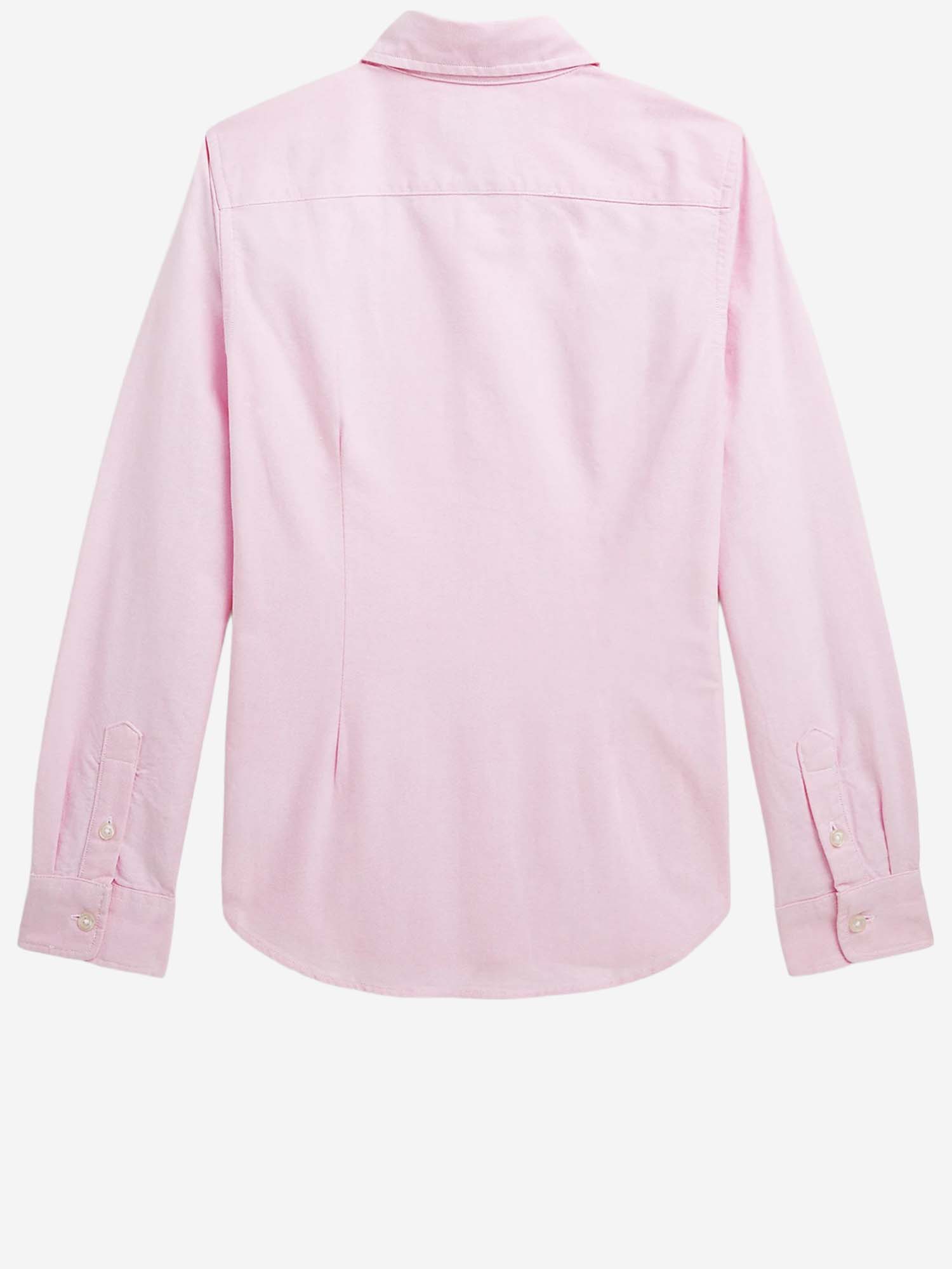CAMICIA IN COTONE CON LOGO 313929954 002 POLO RALPH LAUREN KIDS 