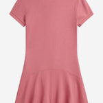 Abito in cotone stretch con logo 313934962 503 POLO RALPH LAUREN KIDS 