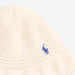 Beanie in cotone con logo 313A11249 003 POLO RALPH LAUREN KIDS 