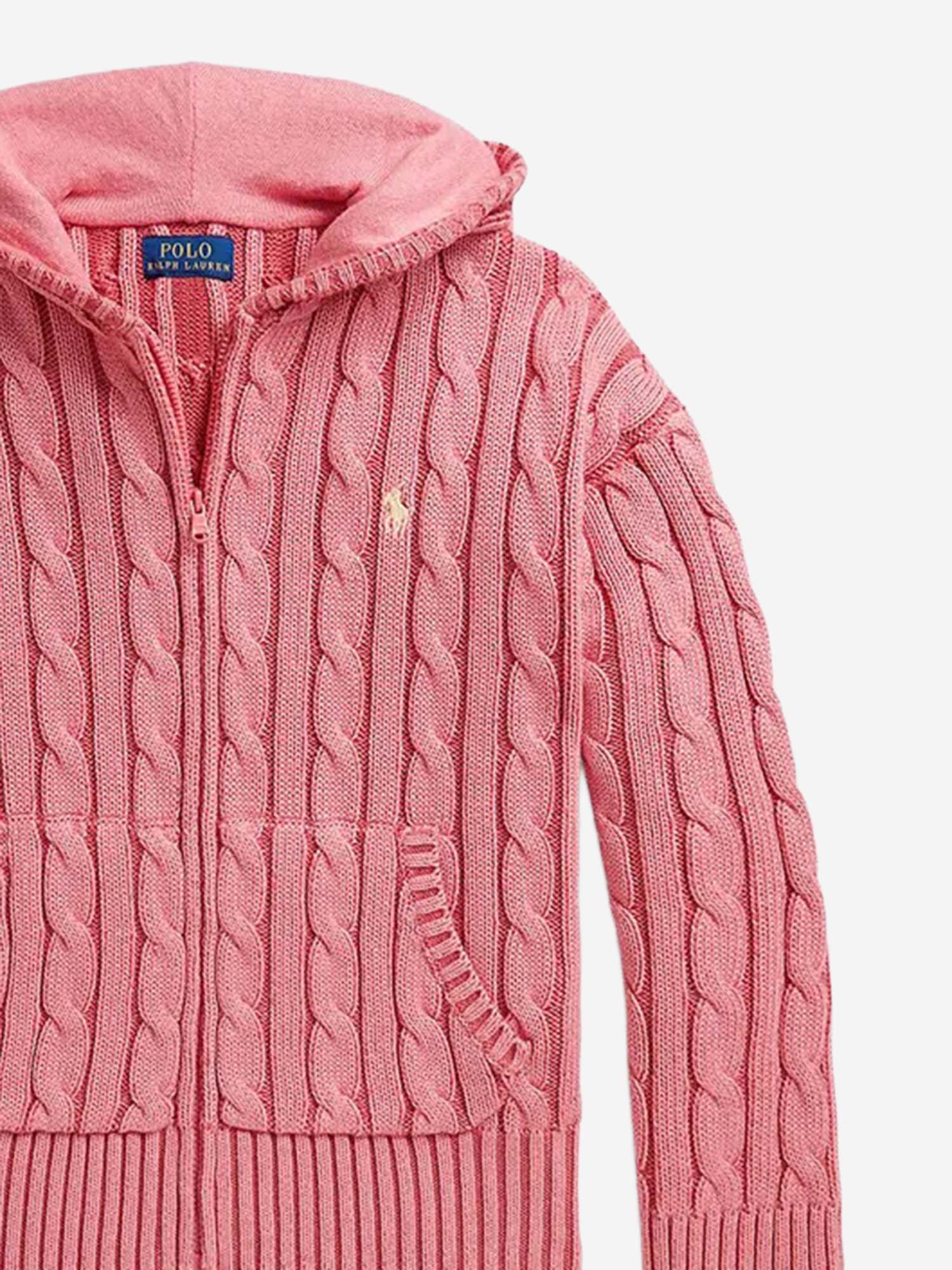 FELPA IN COTONE CON LOGO 313A11275 001 POLO RALPH LAUREN KIDS 