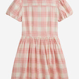 ABITO IN LINO E COTONE A QUADRI 313A11980 001 POLO RALPH LAUREN KIDS 