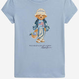 T-SHIRT Polo Bear in jersey di cotone<BR/> 313A11759 002 POLO RALPH LAUREN KIDS 