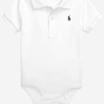 BODY IN COTONE CON LOGO 320700386 002 POLO RALPH LAUREN KIDS 