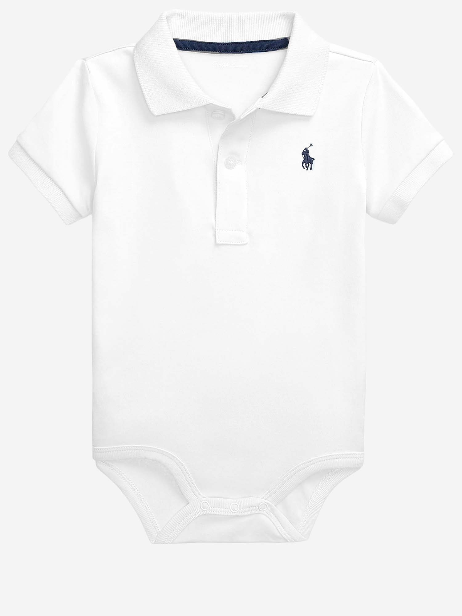 BODY IN COTONE CON LOGO 320700386 002 POLO RALPH LAUREN KIDS 