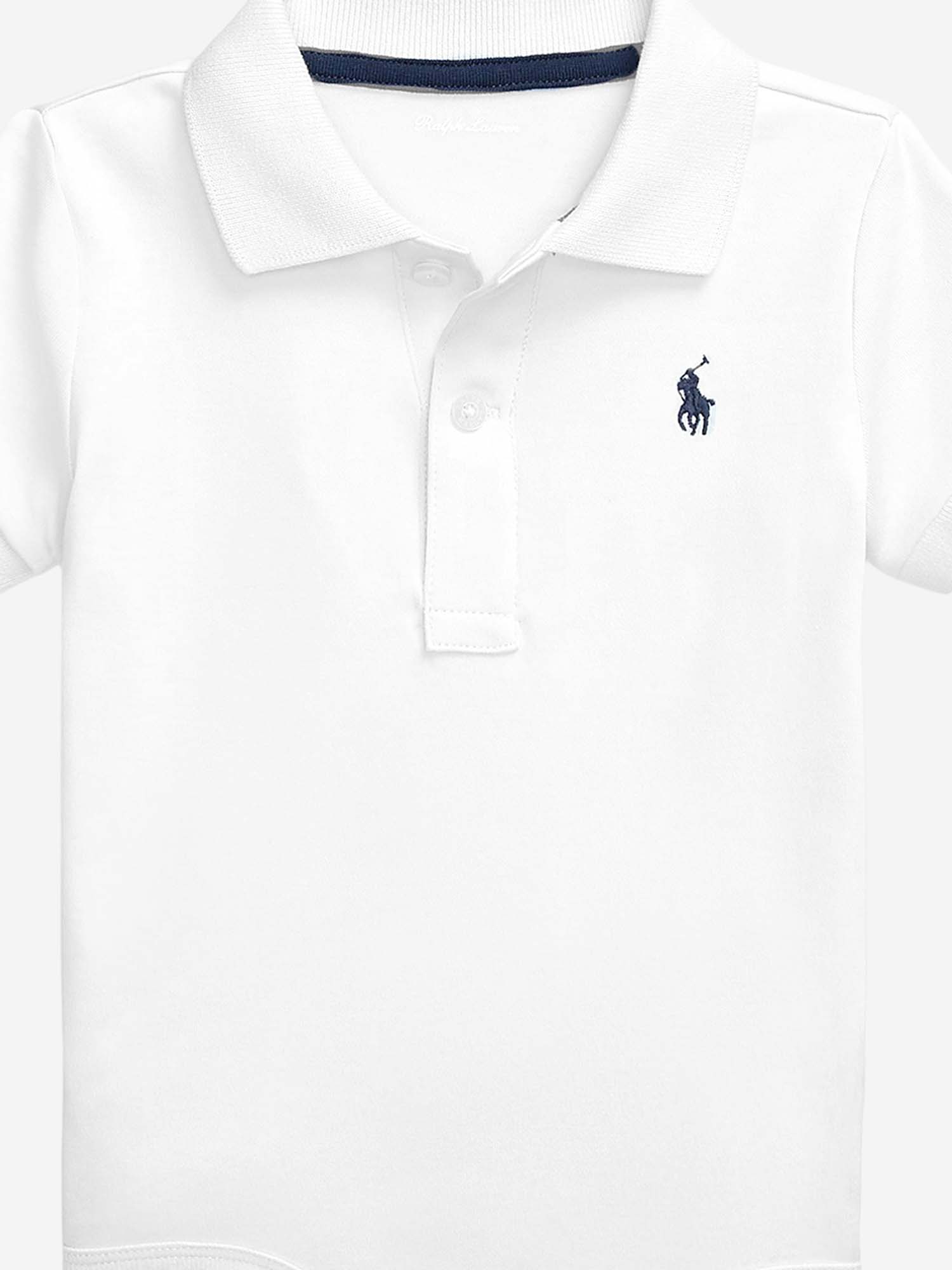BODY IN COTONE CON LOGO 320700386 002 POLO RALPH LAUREN KIDS 