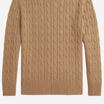 MAGLIONE IN COTONE CON LOGO 323702674 507 POLO RALPH LAUREN KIDS 