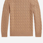 MAGLIONE IN COTONE CON LOGO 323702674 507 POLO RALPH LAUREN KIDS 