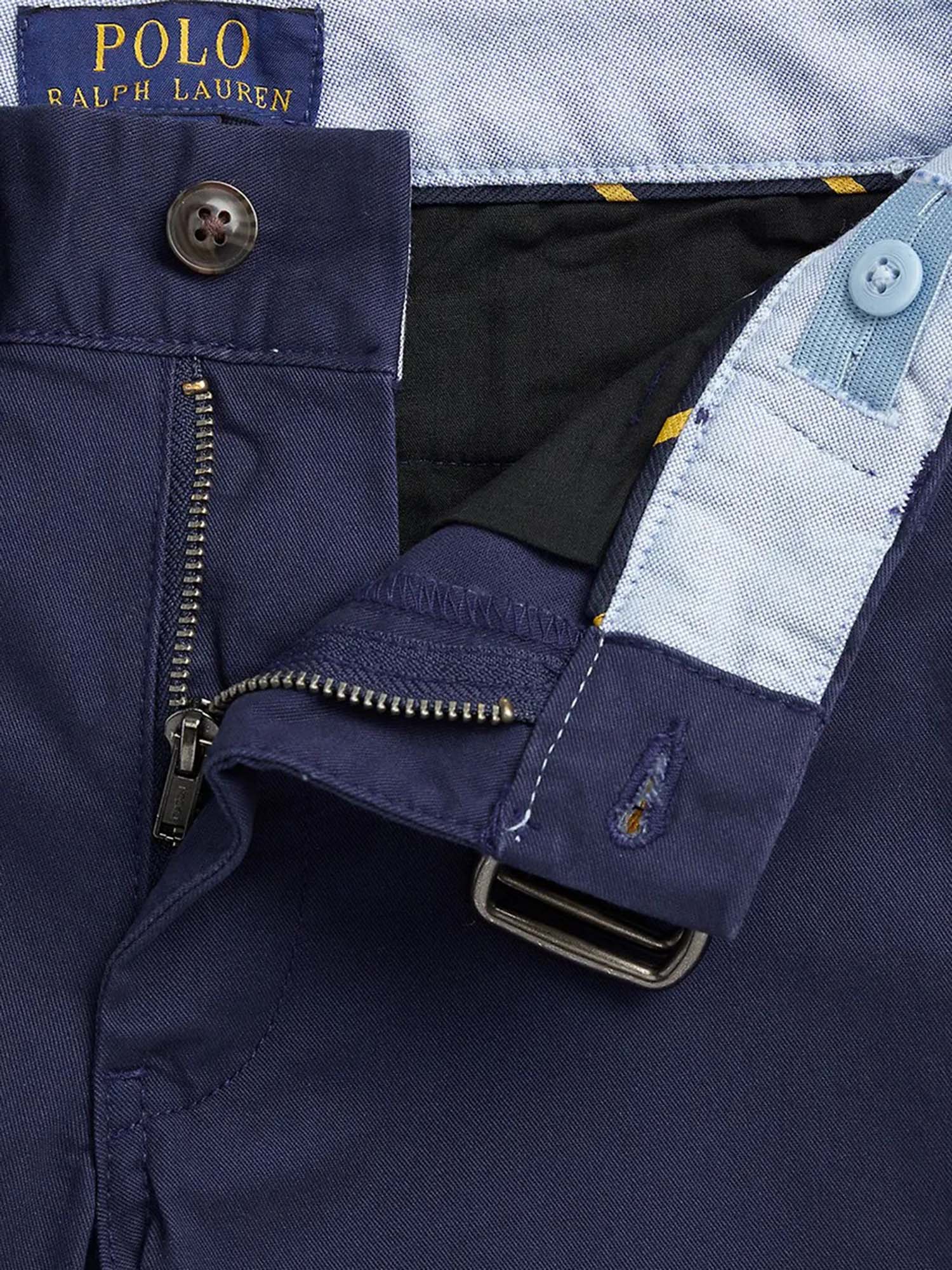 PANTALONI CORTI IN COTONE STRETCH 323863960 003 POLO RALPH LAUREN KIDS 