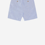 PANTALONI CORTI IN COTONE CON CINTURA A RIGHE 323963291 500 POLO RALPH LAUREN KIDS 