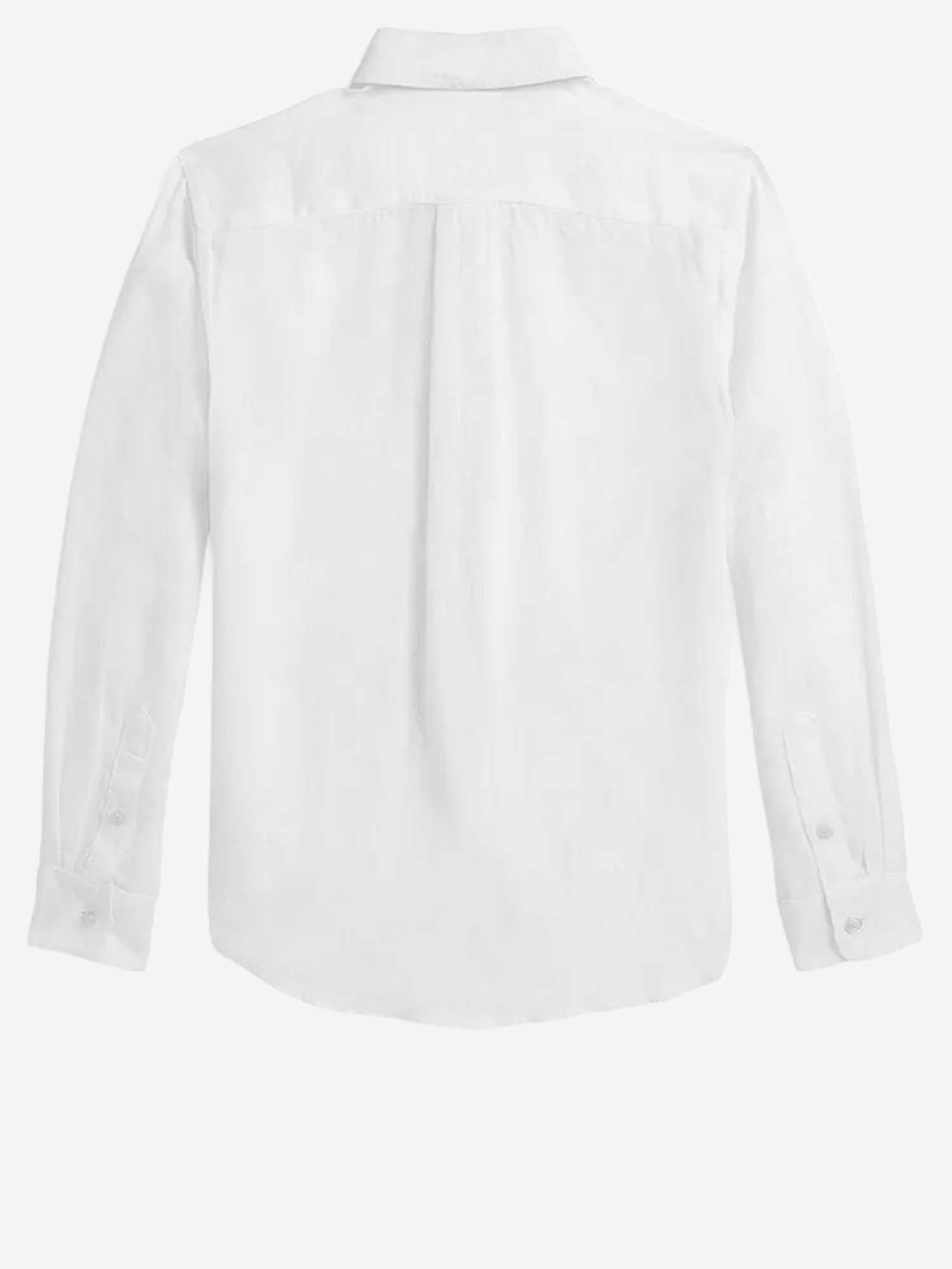 CAMICIA IN LINO CON LOGO 323967600 003 POLO RALPH LAUREN KIDS 