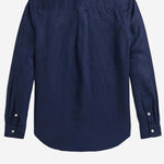 CAMICIA IN LINO CON LOGO 323967600 004 POLO RALPH LAUREN KIDS 