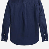 CAMICIA IN LINO CON LOGO 323967600 004 POLO RALPH LAUREN KIDS 