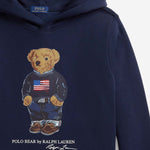 FELPA IN MISTO COTONE CON STAMPA POLO BEAR 323A10529 001 POLO RALPH LAUREN KIDS 