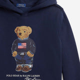 FELPA IN MISTO COTONE CON STAMPA POLO BEAR 323A10529 001 POLO RALPH LAUREN KIDS 