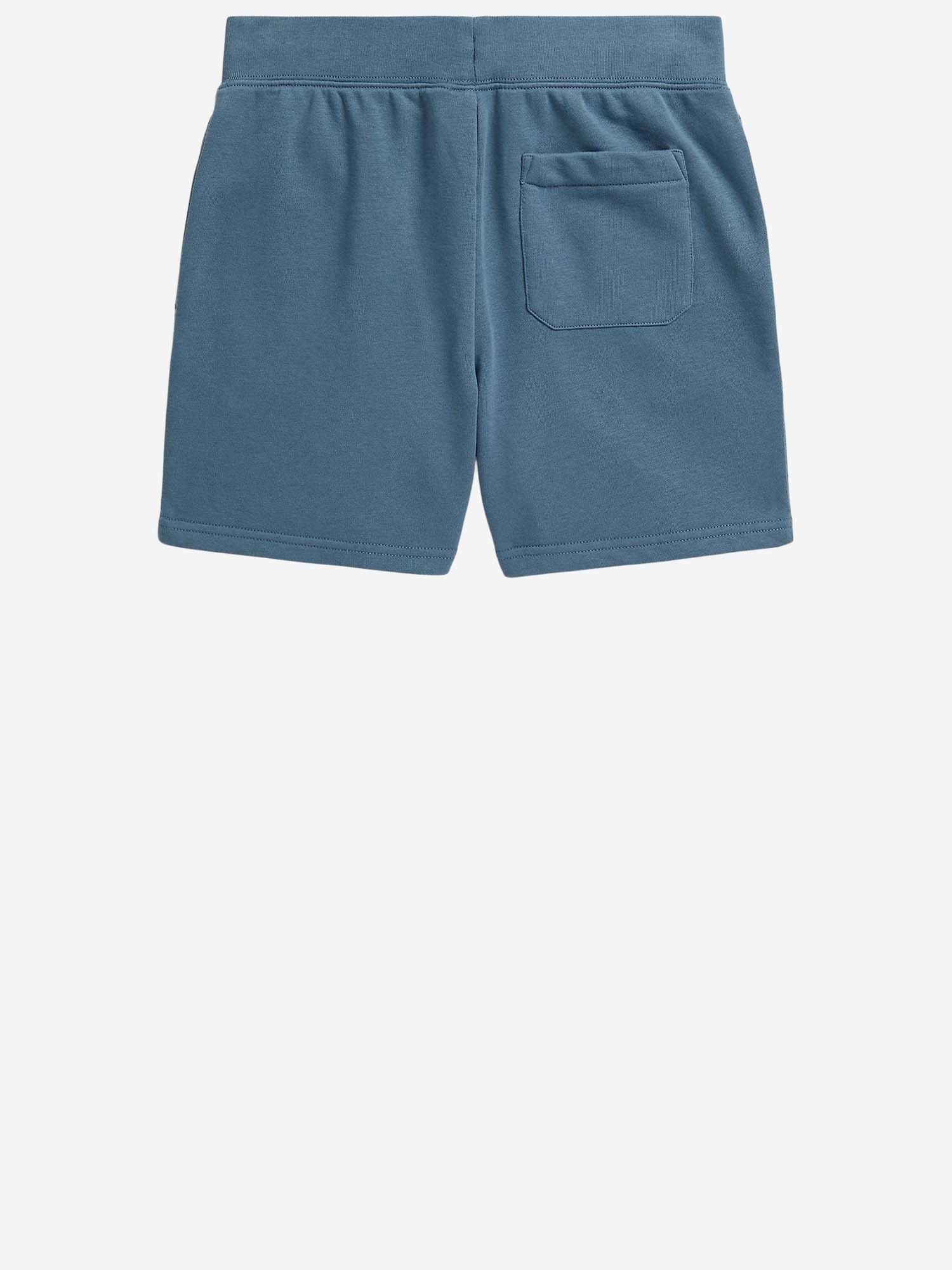 PANTALONI CORTI IN COTONE CON LOGO 323A12258 001 POLO RALPH LAUREN KIDS 