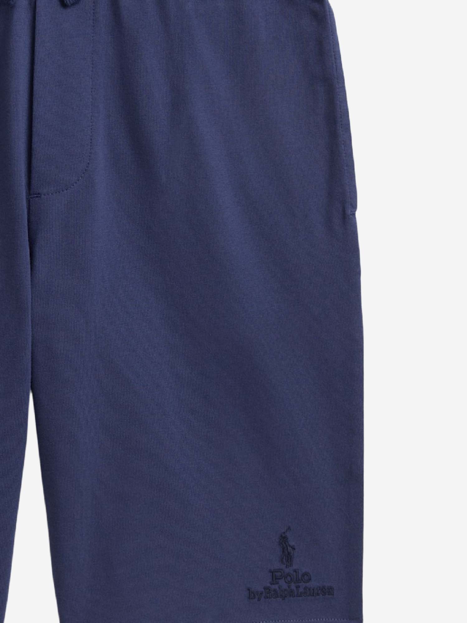 PANTALONI CORTI IN COTONE 323A12259 003 POLO RALPH LAUREN KIDS 