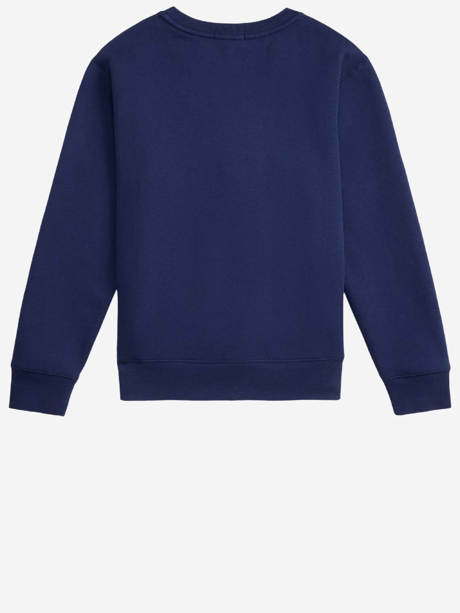 FELPA IN MISTO COTONE CON STAMPA POLO BEAR 323A12429 001 POLO RALPH LAUREN KIDS 