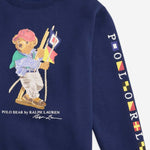 FELPA IN MISTO COTONE CON STAMPA POLO BEAR 323A12429 001 POLO RALPH LAUREN KIDS 