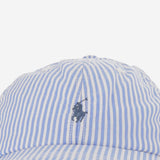 CAPPELLO DA BASEBALL IN COTONE A RIGHE 323B21501 001 POLO RALPH LAUREN KIDS 