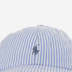 CAPPELLO DA BASEBALL IN COTONE A RIGHE 323B21501 001 POLO RALPH LAUREN KIDS 
