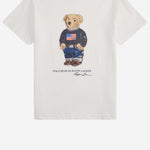 T-SHIRT POLO BEAR IN JERSEY DI COTONE 323P00508 001 POLO RALPH LAUREN KIDS 
