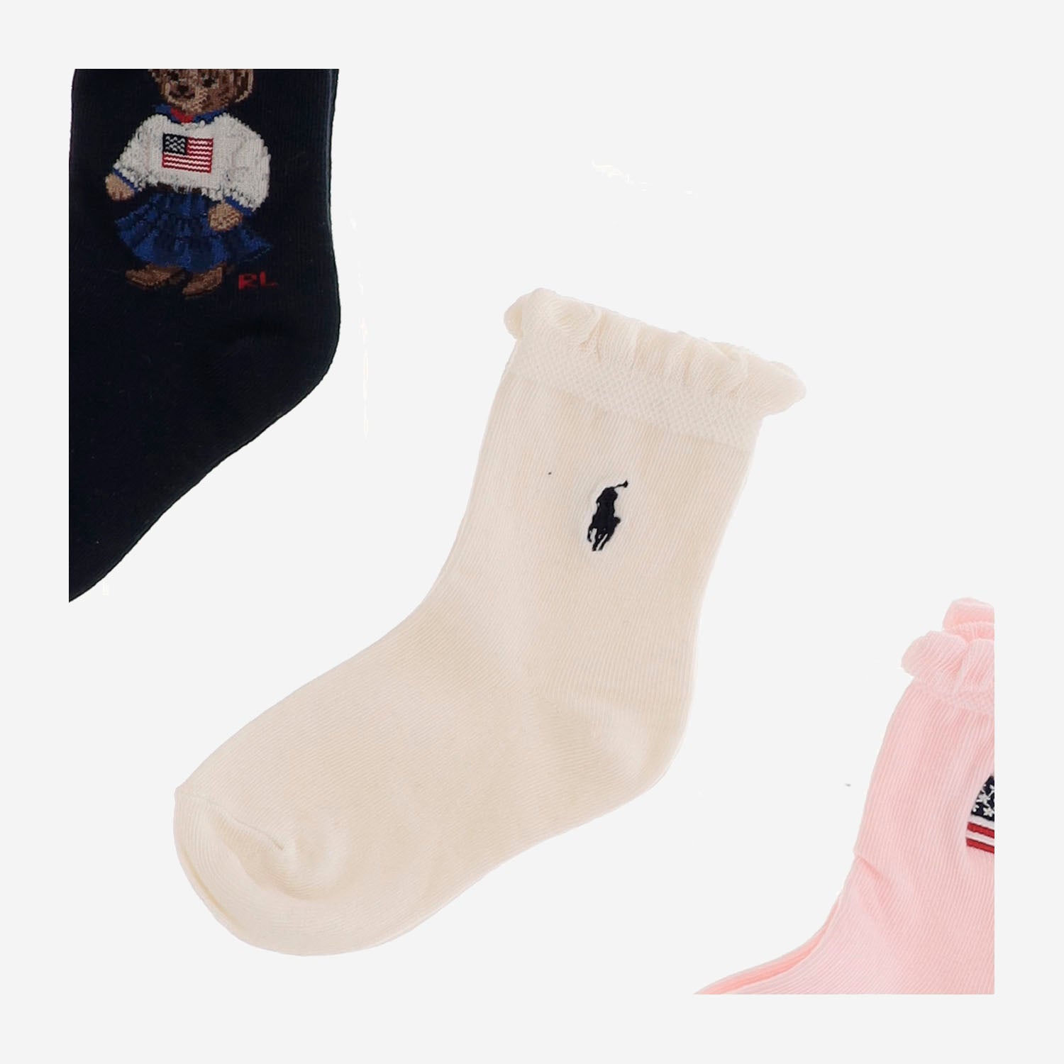 Set calzini bambino 446P11072 001 POLO RALPH LAUREN KIDS 