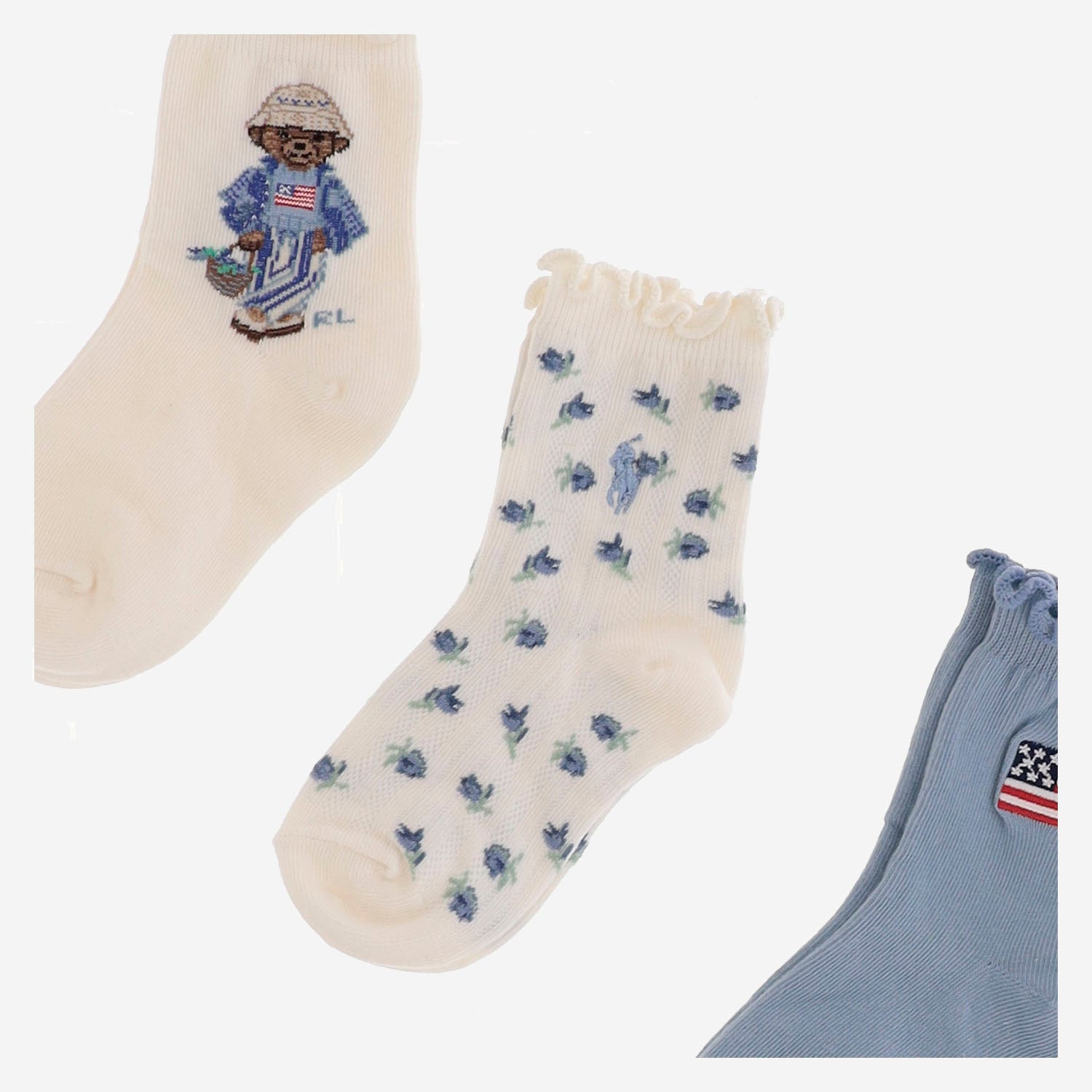 Set calzini bambino 447P11072 001 POLO RALPH LAUREN KIDS 