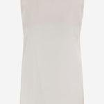 TOP SENZA MANICHE IN COTONE STRETCH POPPYC TE075C301 Q-WINS 