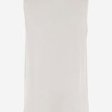 TOP SENZA MANICHE IN COTONE STRETCH POPPYC TE075C301 Q-WINS 