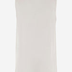 TOP SENZA MANICHE IN COTONE STRETCH POPPYC TE075C301 Q-WINS 