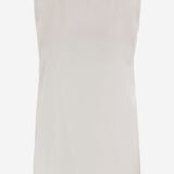 TOP SENZA MANICHE IN COTONE STRETCH POPPYC TE075C301 Q-WINS 